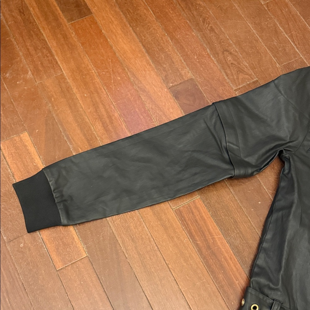 Men’s Black Quilted Knee Jumpsuit with Belt - Picture 14 of 16
